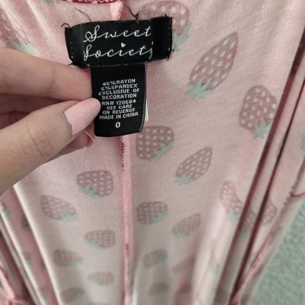 Strawberry Slip Dress - Picture 5 of 5